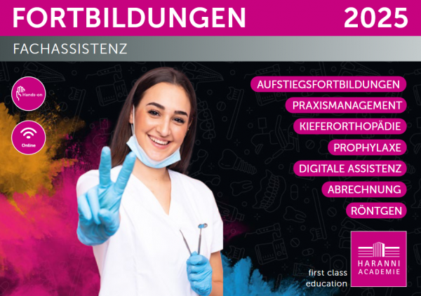 Fortbildungsprogramme 2025 - Fachassistenz